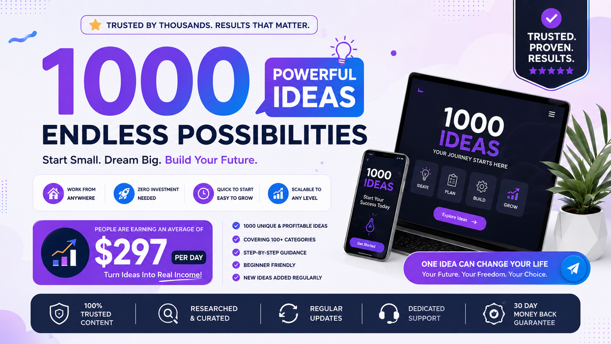 1000 Business Ideas